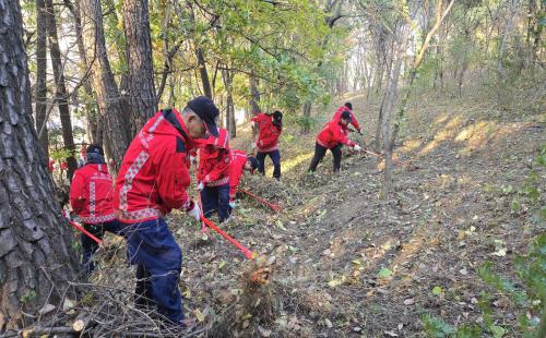 산림청 양산국유림관리소, ‘산림 내 인화물질 제거 캠페인 행사’ 참여