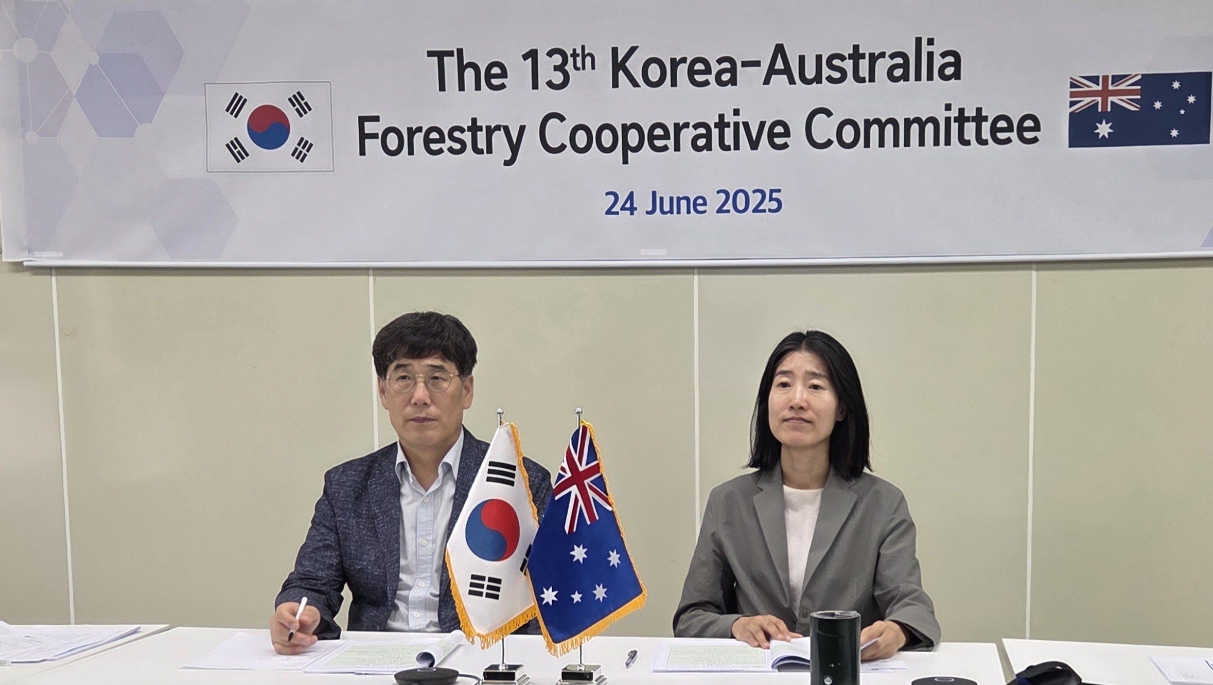 호주 정부와 목재이용 활성화를 위한  산림협력 논의!